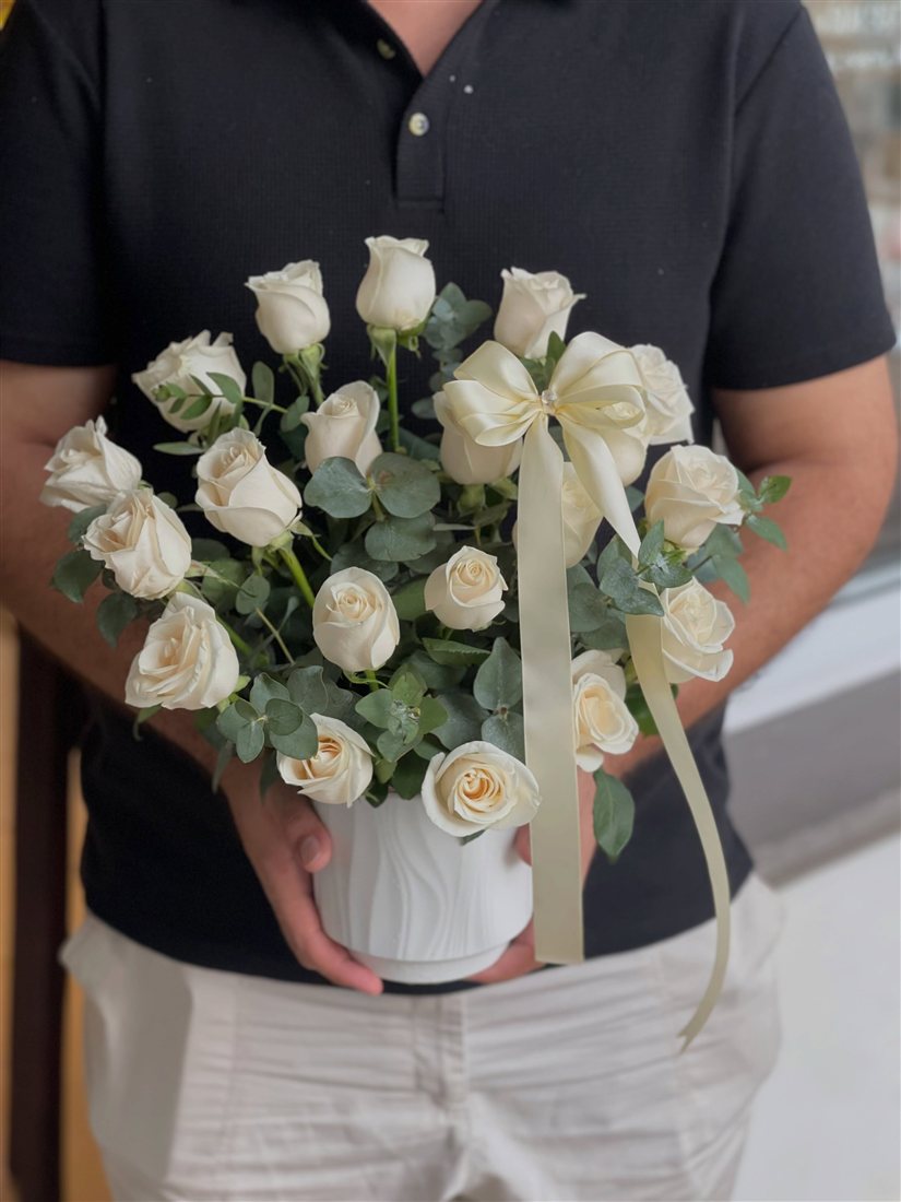 Rosas blancas